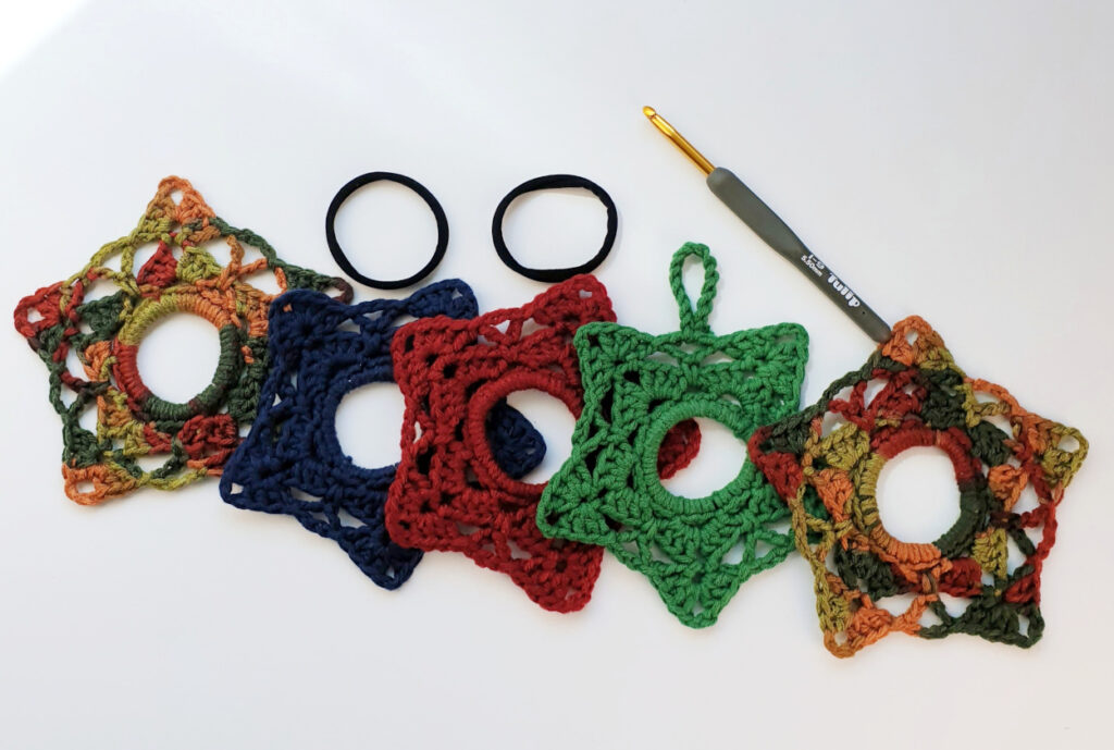 Holiday Crochet Star Motif pattern