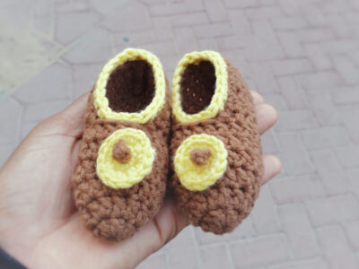 Crochet Baby Slippers