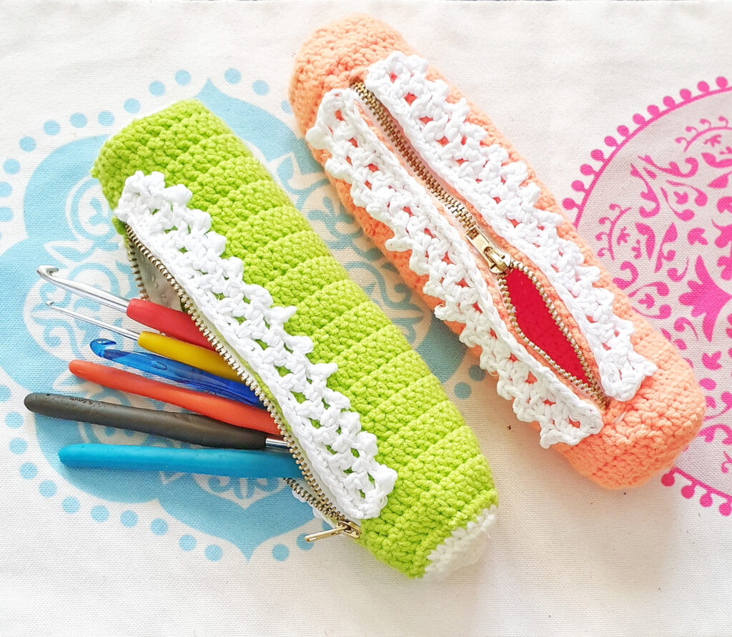 Crochet Hook Pencil Case by Yarn Craftee