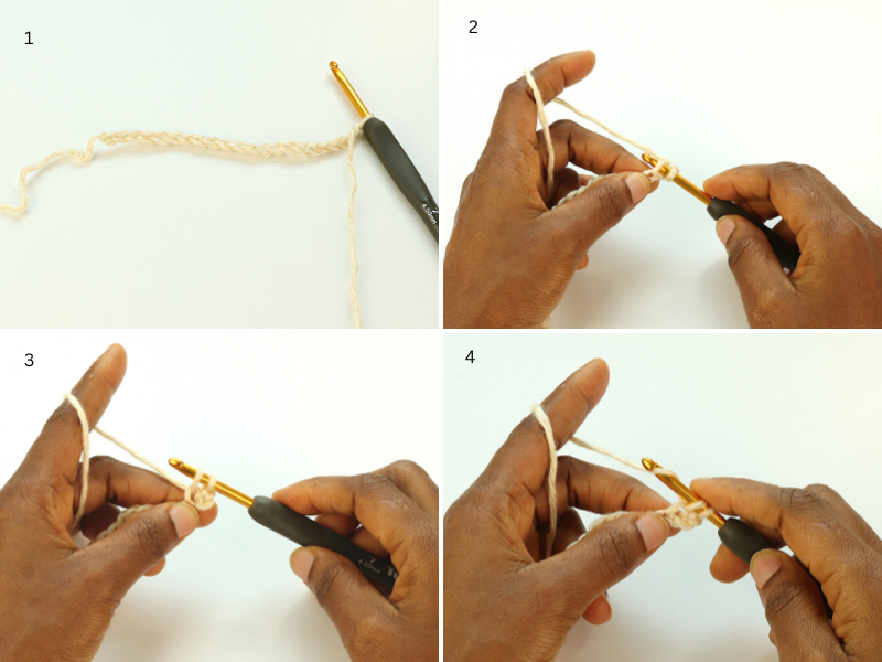 how to crochet bean stitch for beginners