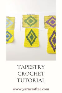 How to- Tapestry Crochet Tutorial for Beginners - Yarn Craftee