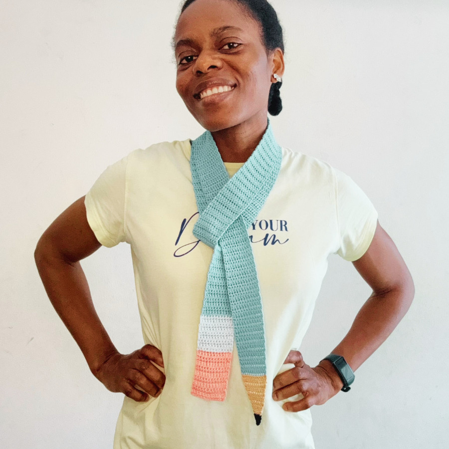 Crochet Mini Scarf Pattern