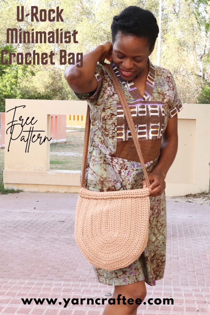 U-Rock Minimalist Crochet Bag- Yarn Craftee